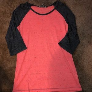 ⚪️ BKE slub fabric 3/4 sleeve - Size M